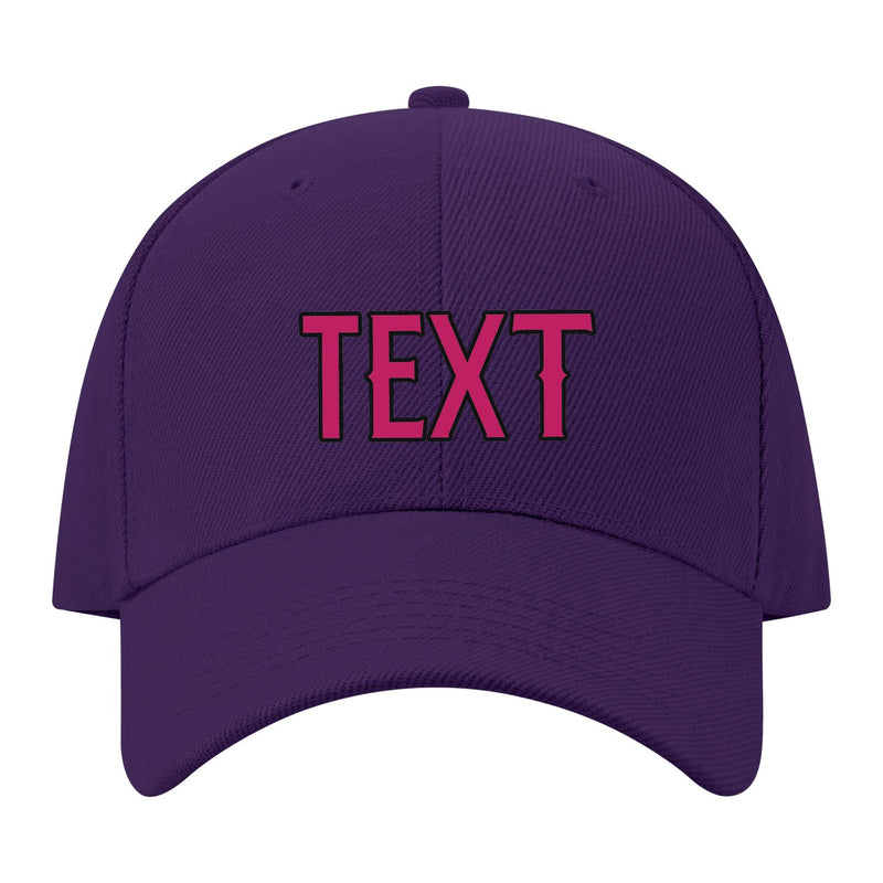 Custom Light Purple Light Pink Hat 03B21713