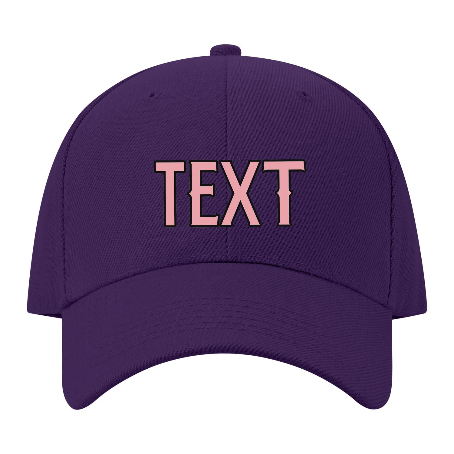 Custom Light Purple Light Emerald Green Hat 03B21721