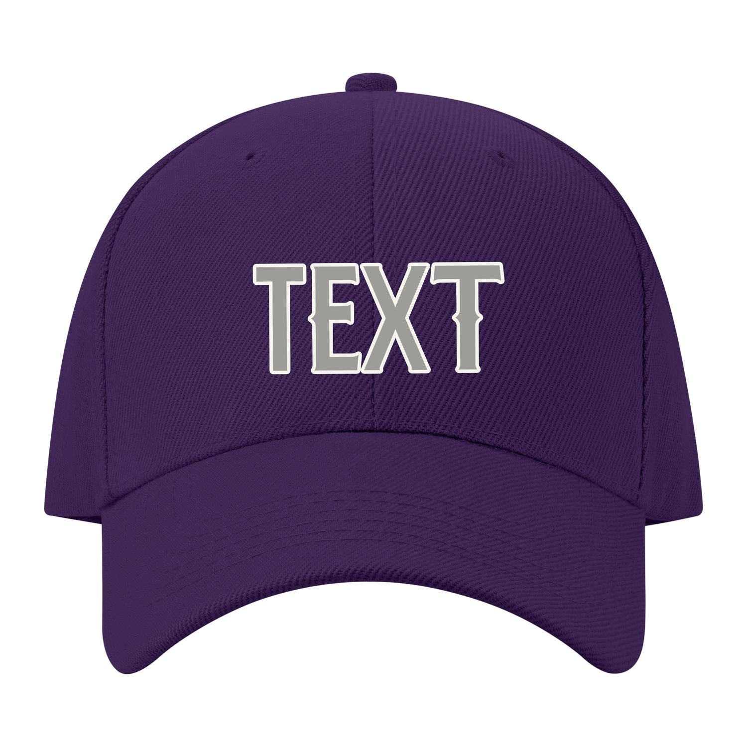 Custom Light Purple Light Green Hat 03B21804