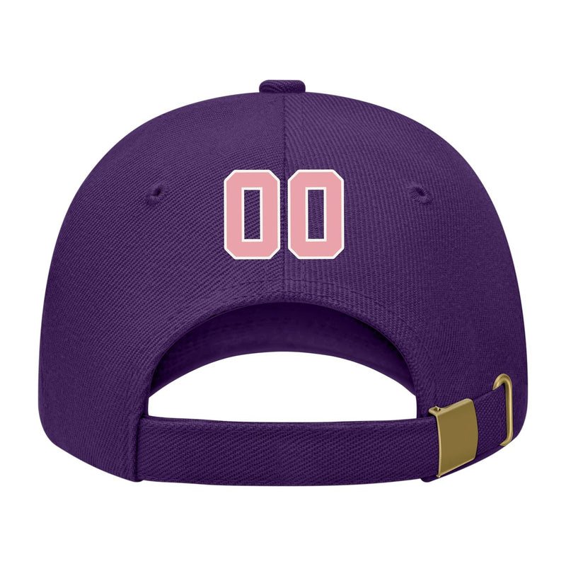 Custom Light Purple Light Emerald Green Hat 03B21821