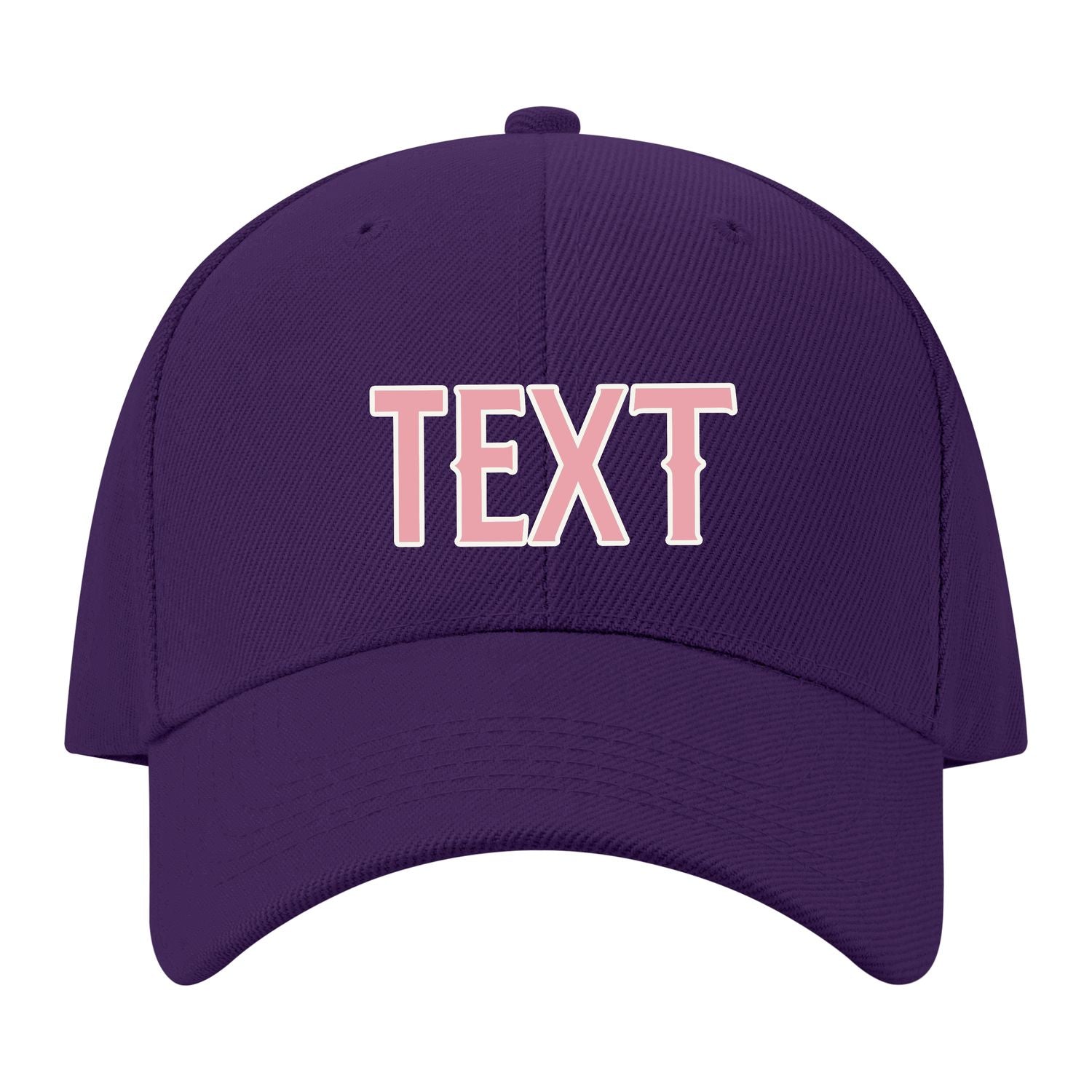 Custom Light Purple Light Emerald Green Hat 03B21821