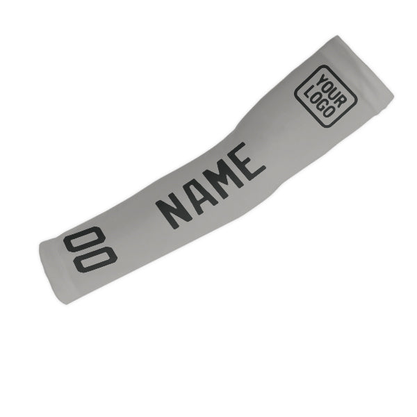 Custom Gray Black Arm Sleeve