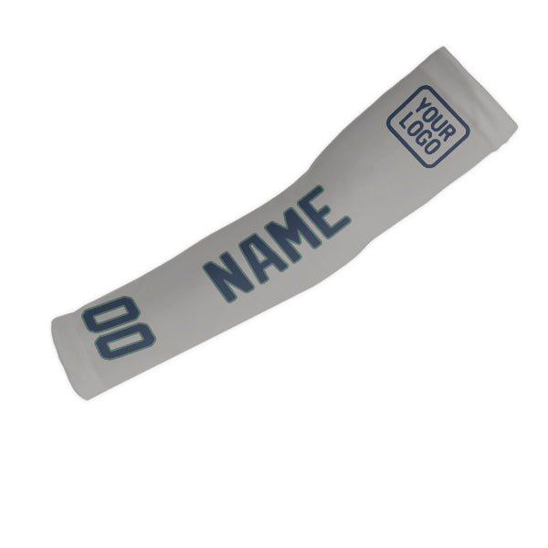 Custom Gray Blue Arm Sleeve