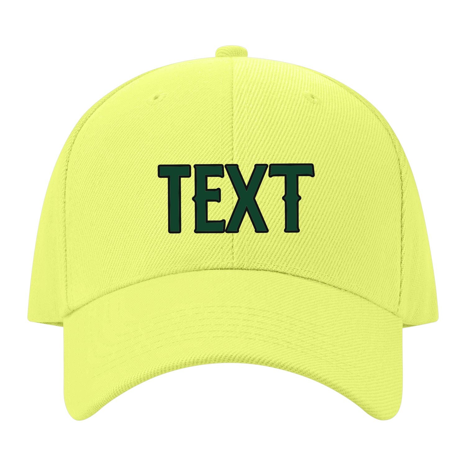 Custom Light Green Corn Silk Hat 04B21705