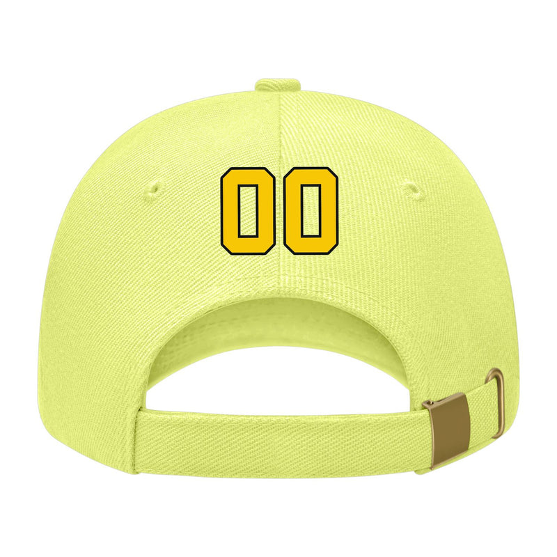 Custom Light Green Peach Powder Hat 04B21730