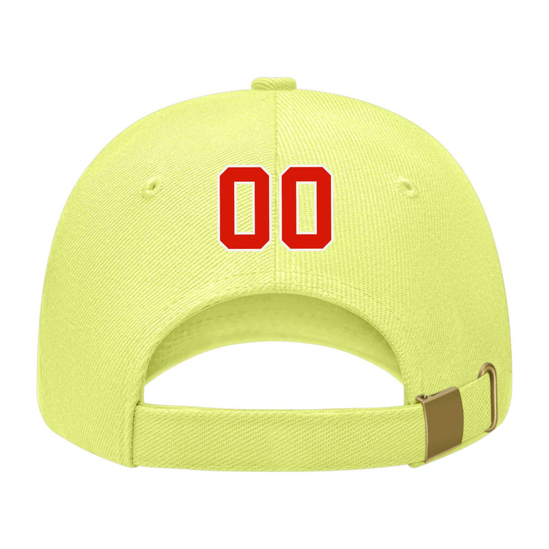Custom Light Green Lavender Gray Hat 04B21812
