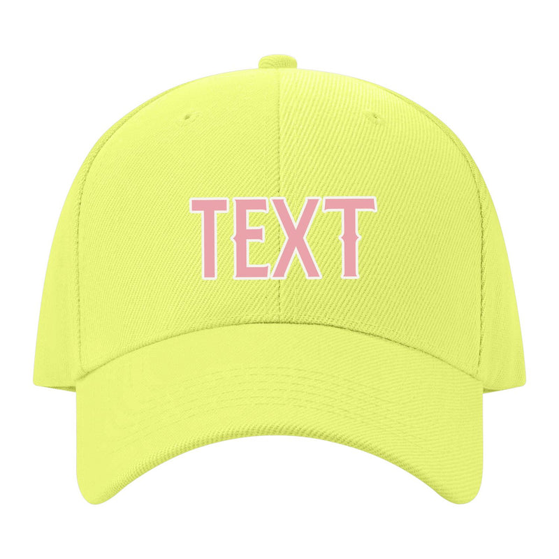 Custom Light Green Light Emerald Green Hat 04B21821