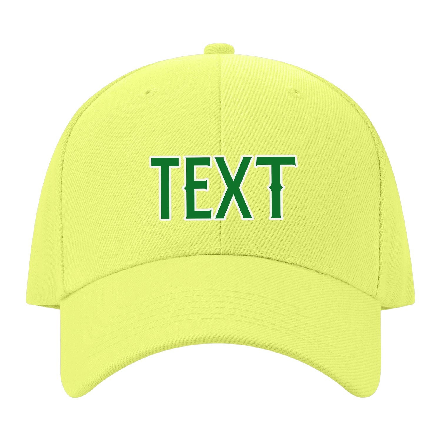 Custom Light Green Misty Rose Hat 04B21824