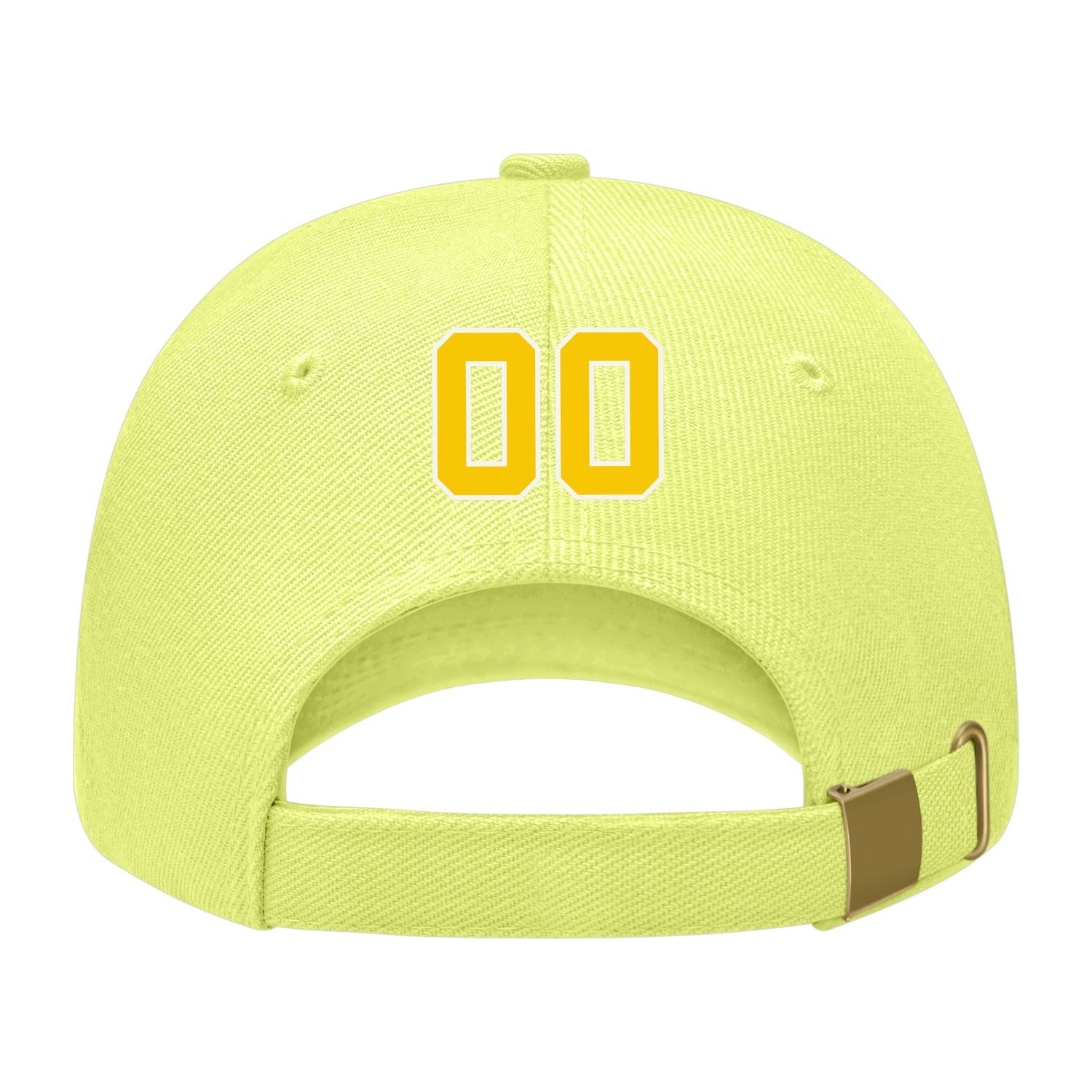 Custom Light Green Peach Powder Hat 04B21830