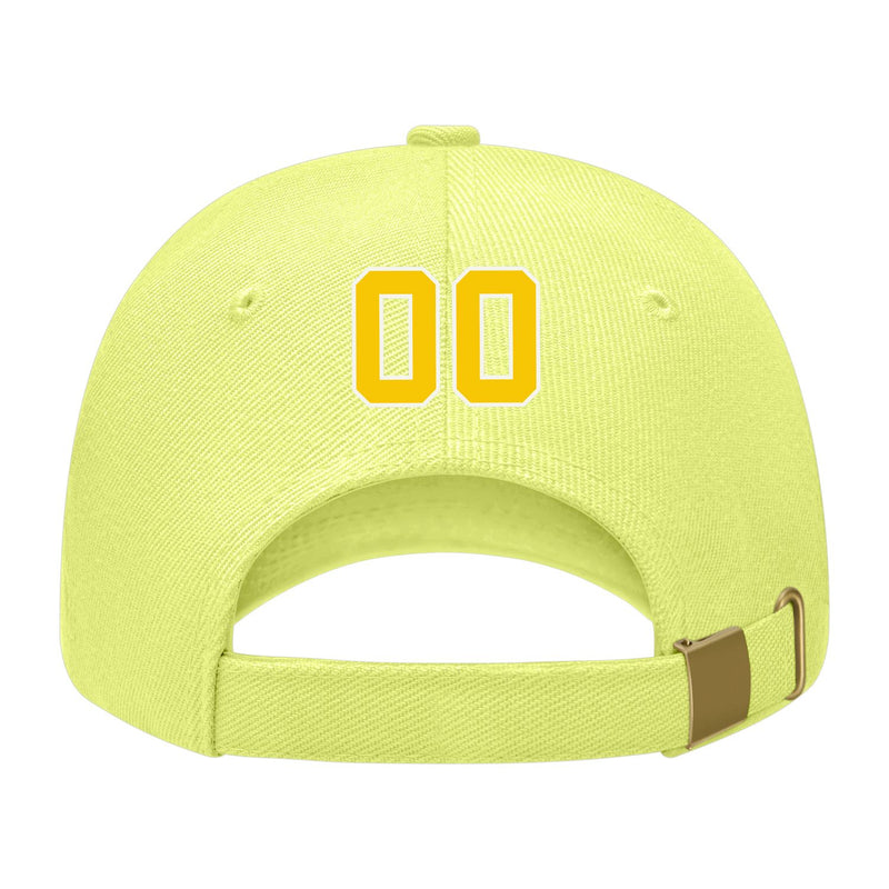 Custom Light Green Peach Powder Hat 04B21830