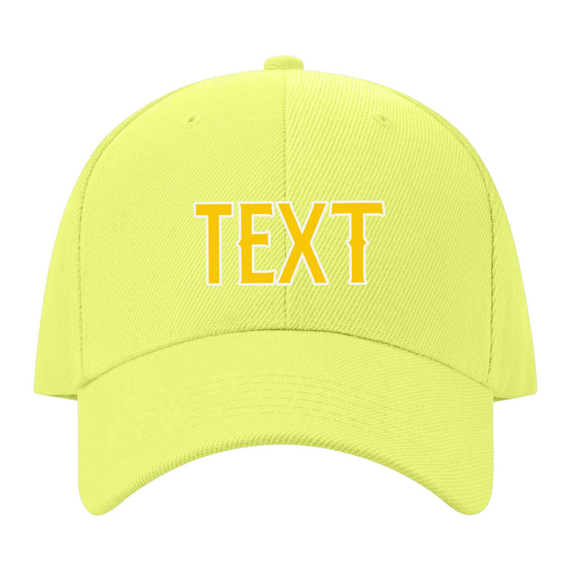 Custom Light Green Peach Powder Hat 04B21830