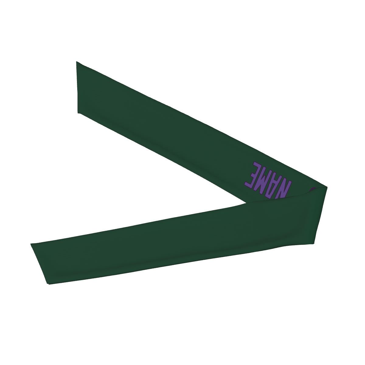 Custom Green Light Purple Headband