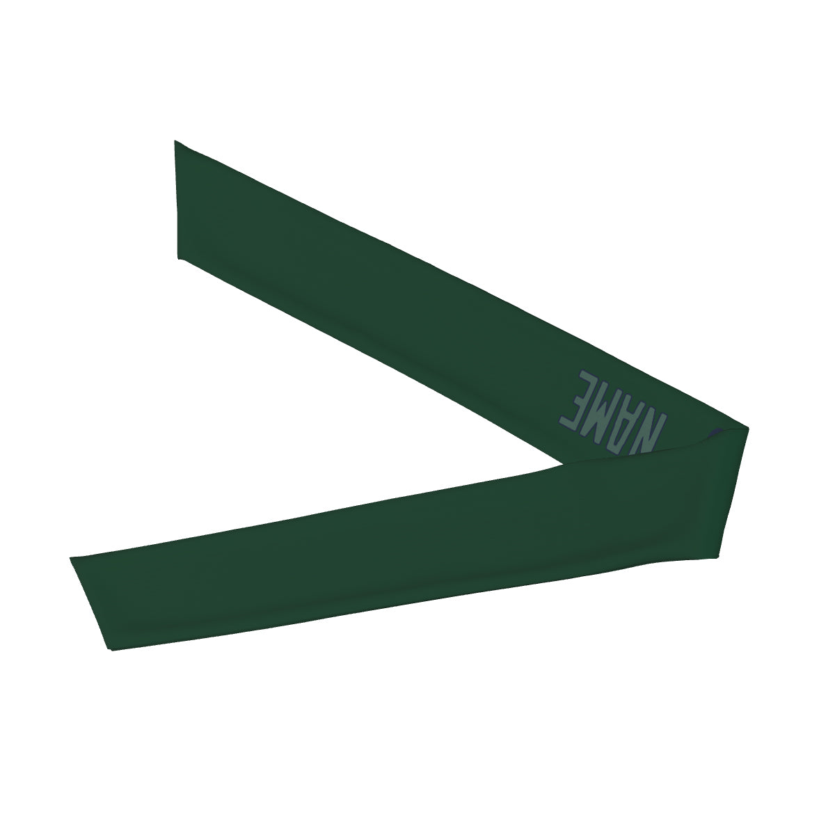 Custom Green Blue Green Headband