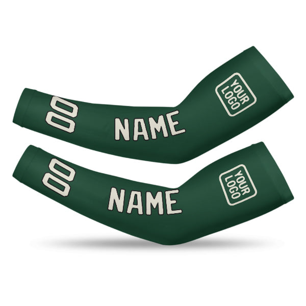 Custom Green Cream Arm Sleeve