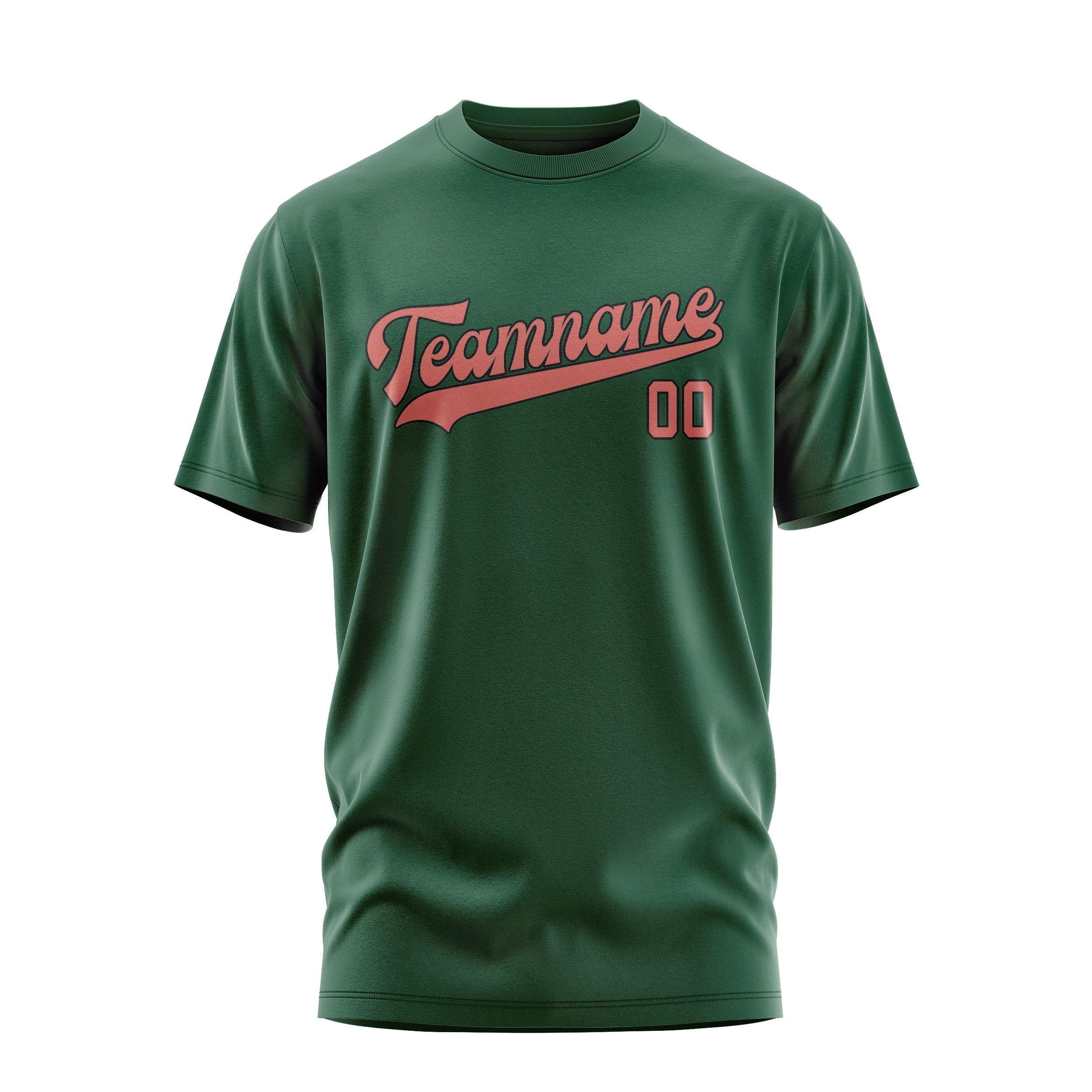 Custom Green Copper Rose T-Shirt