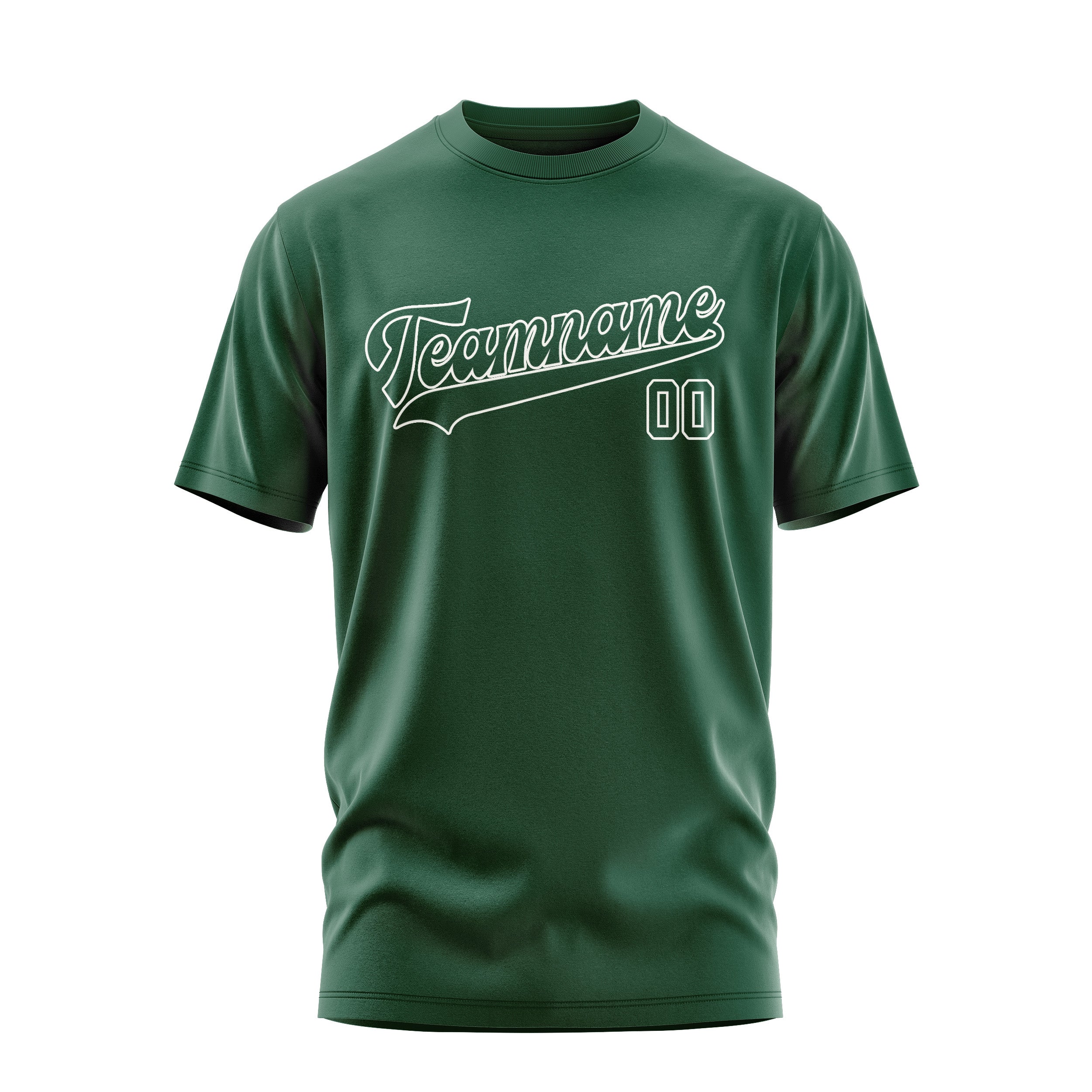 Custom Green Green T-Shirt