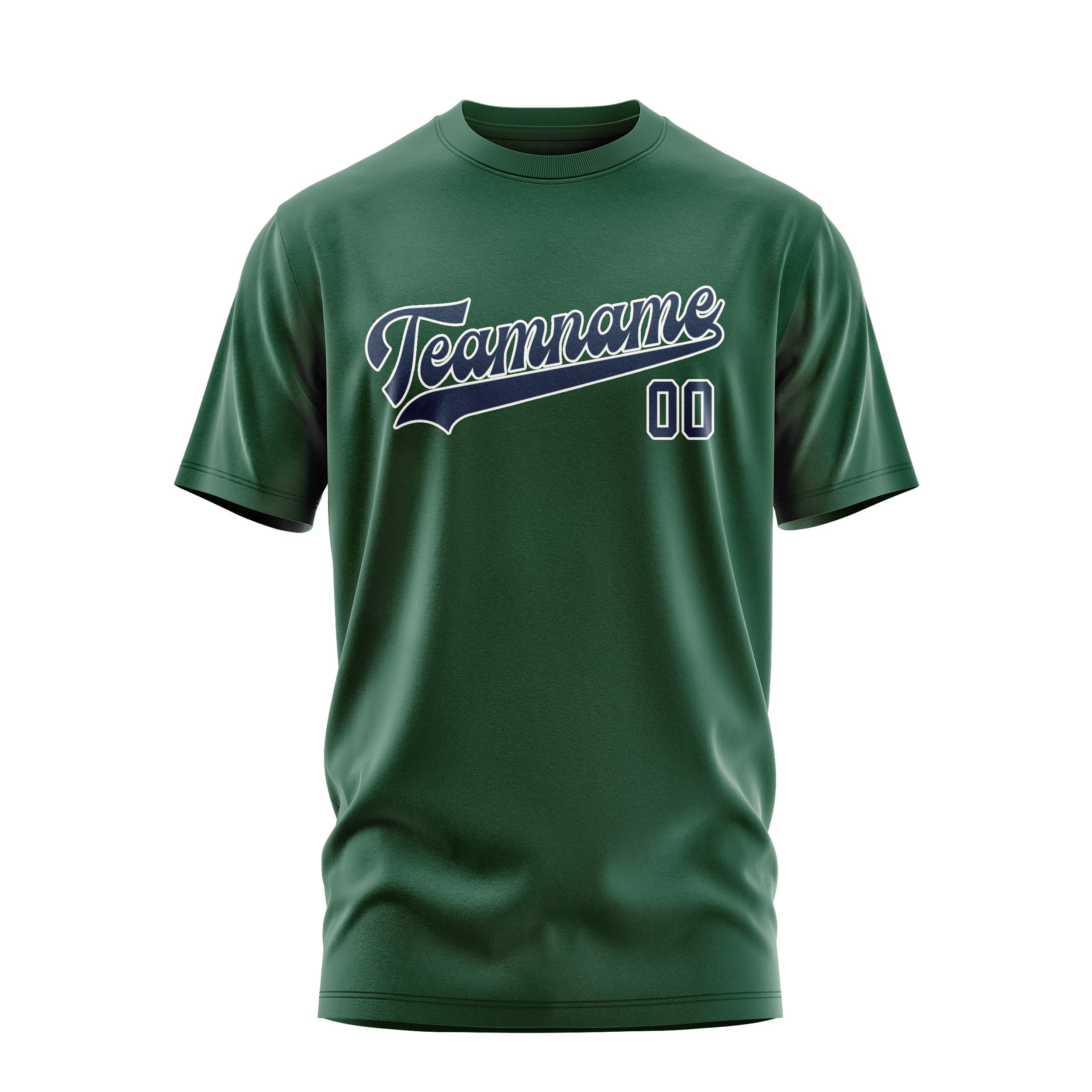 Custom Green Blue T-Shirt