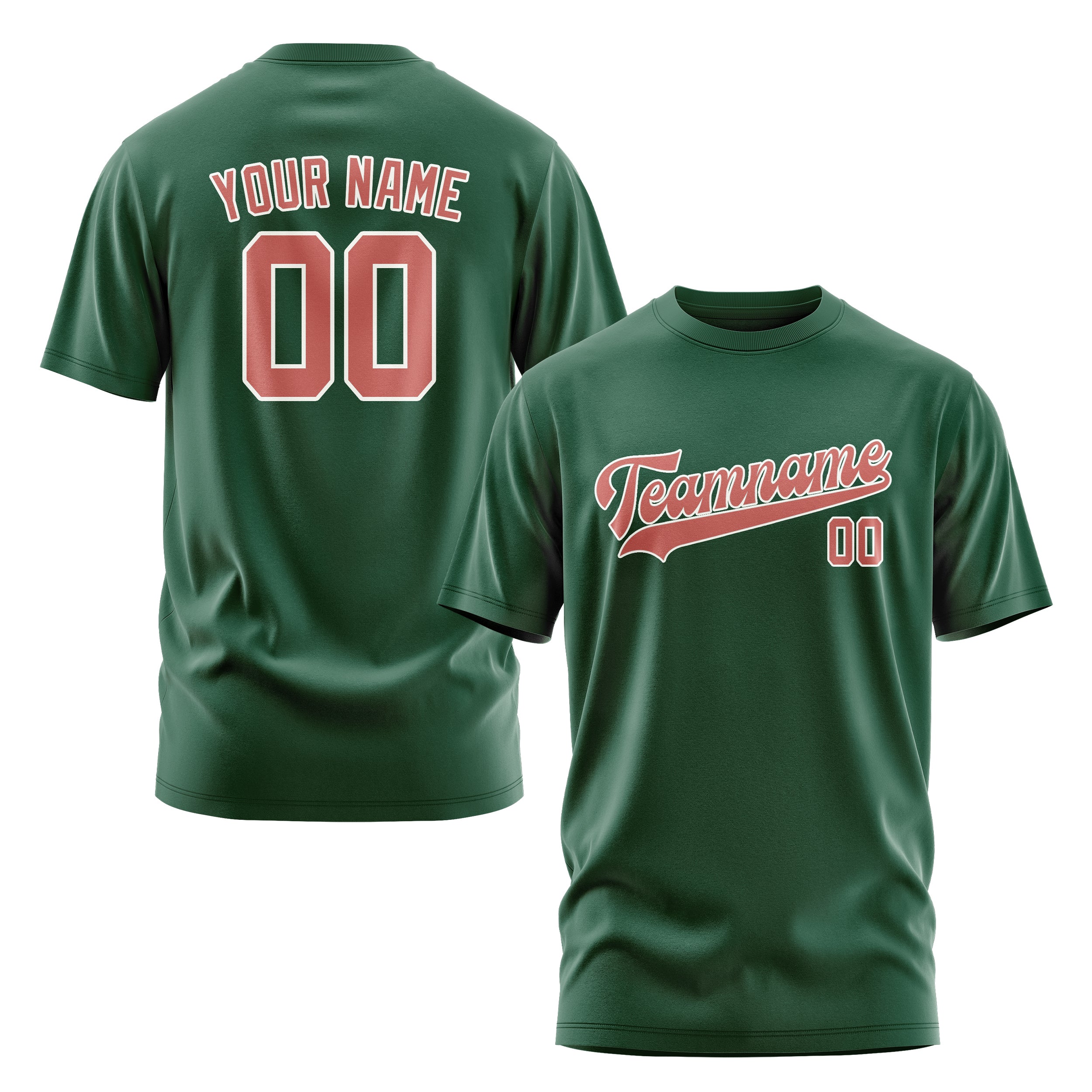Custom Green Copper Rose T-Shirt