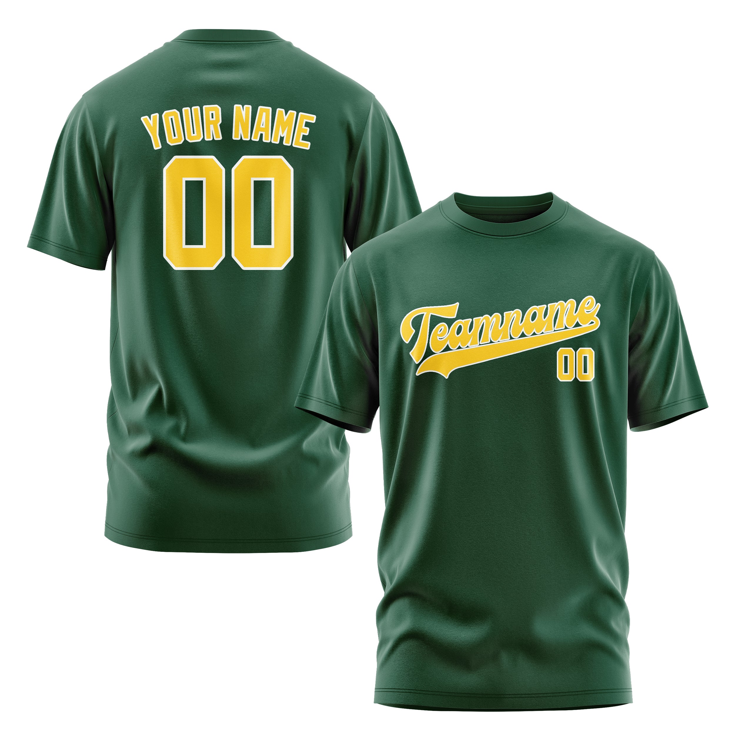 Custom Green Gold T-Shirt