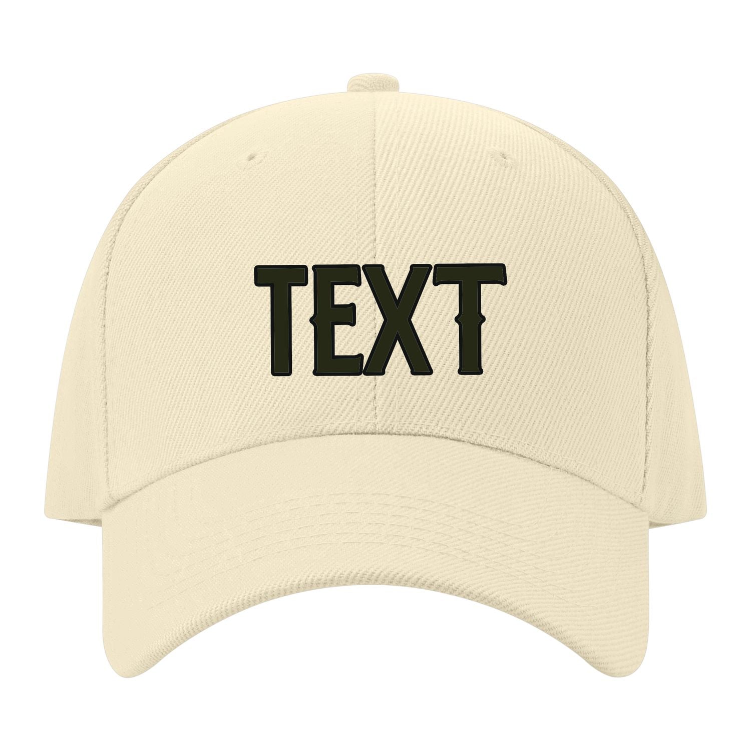 Custom Corn Silk White Hat 05B21702