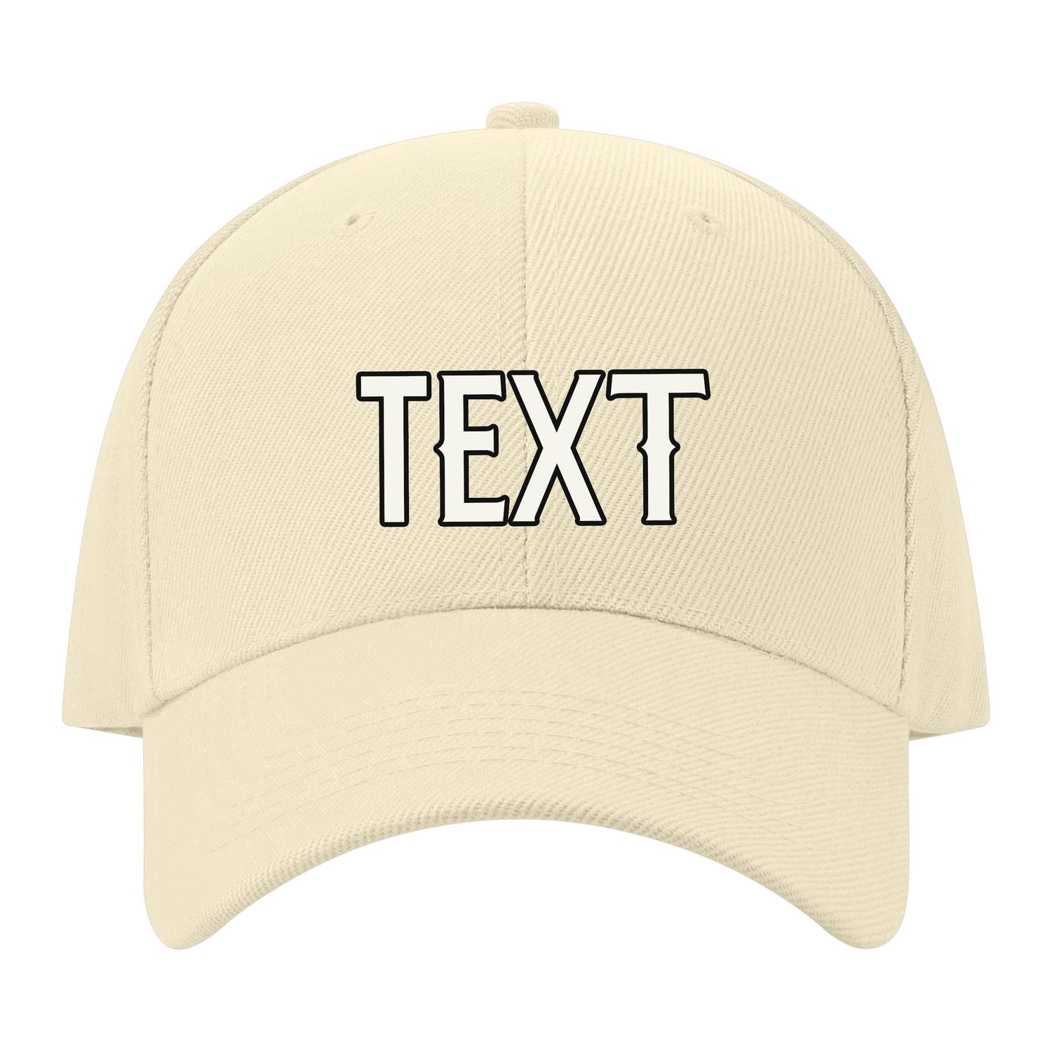 Custom Corn Silk Pale Ice Blue Hat 05B21718