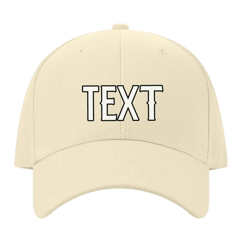 Custom Corn Silk Pale Ice Blue Hat 05B21718