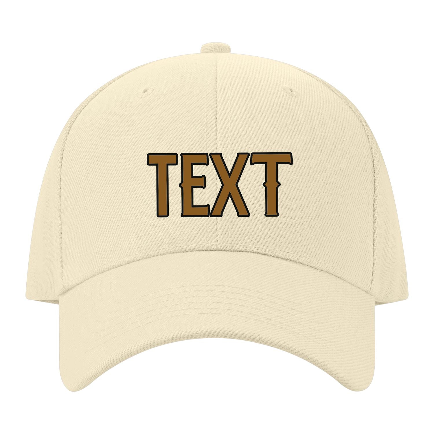 Custom Corn Silk Dark Green Hat 05B21722