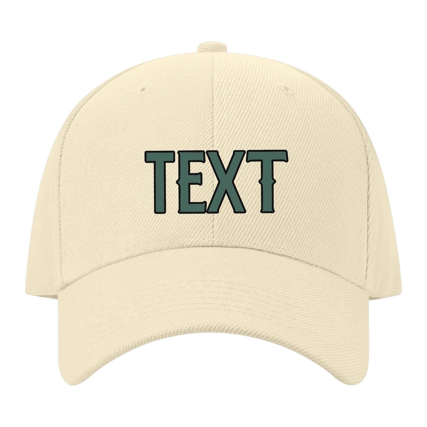 Custom Corn Silk Slate Gray Hat 05B21727