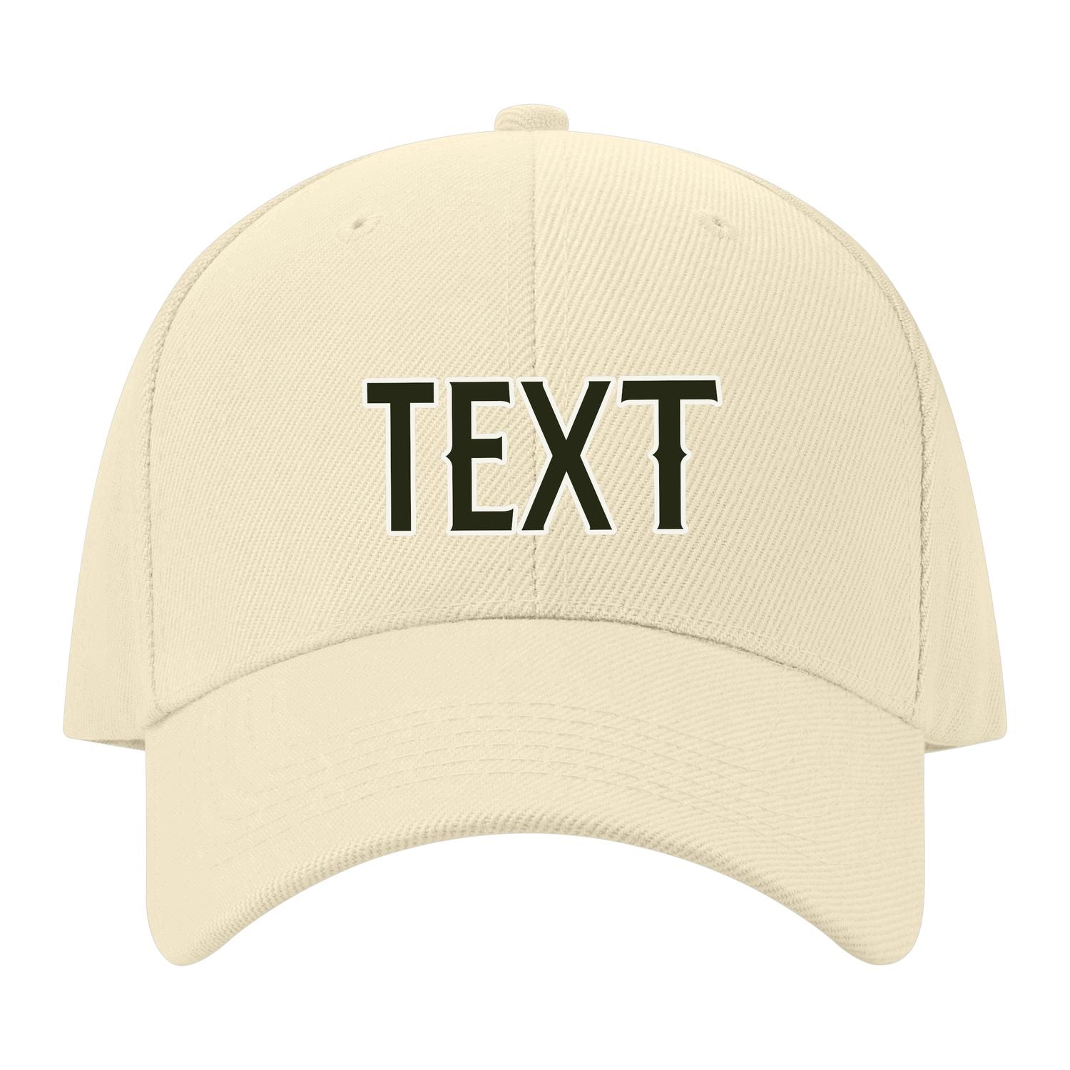 Custom Corn Silk White Hat 05B21802