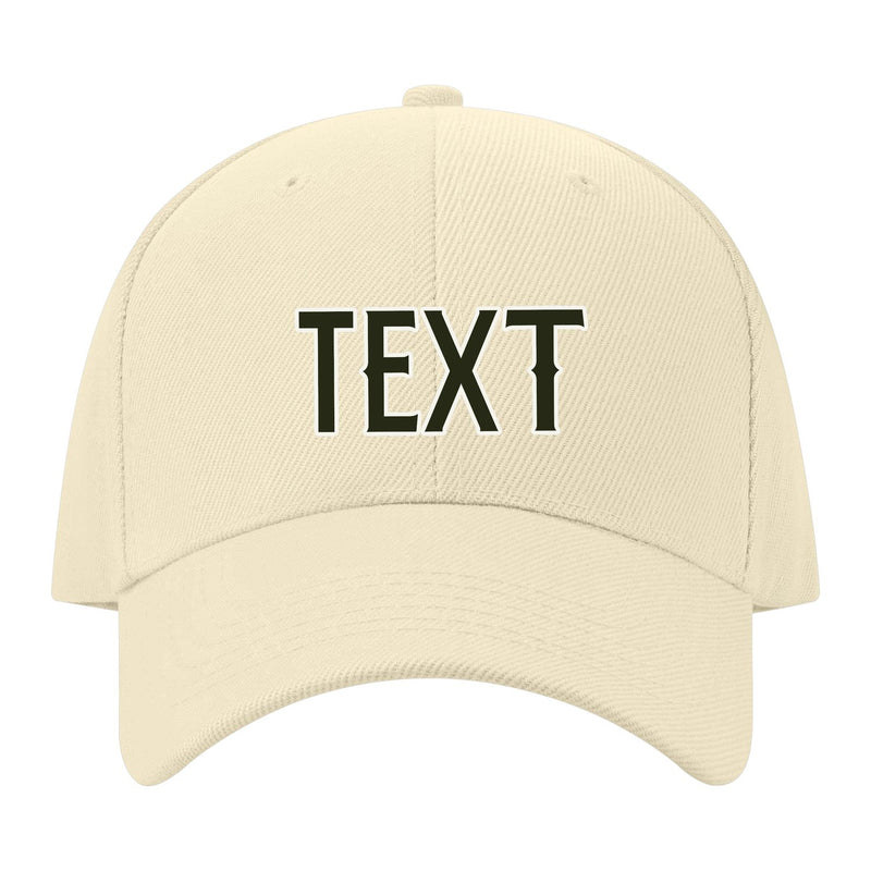 Custom Corn Silk White Hat 05B21802