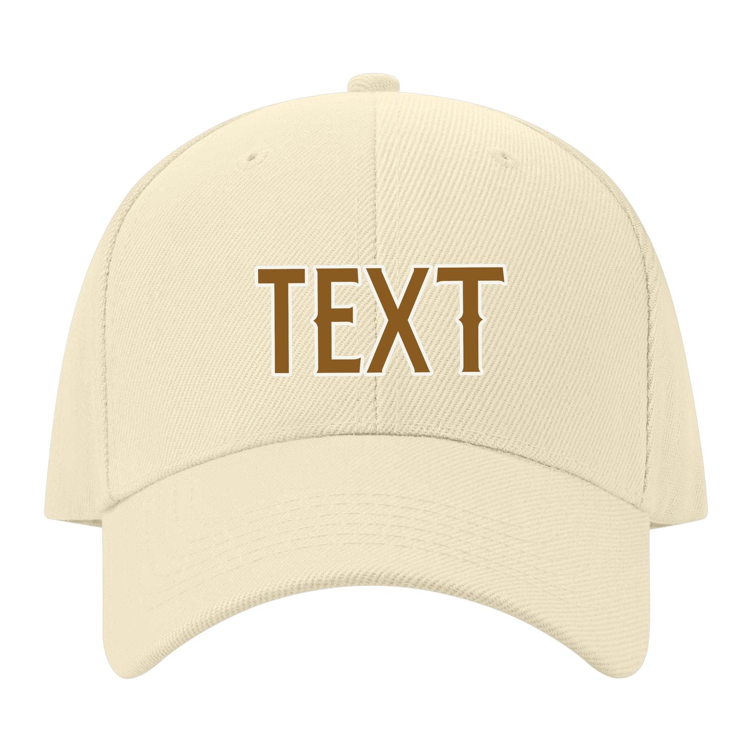 Custom Corn Silk Dark Green Hat 05B21822