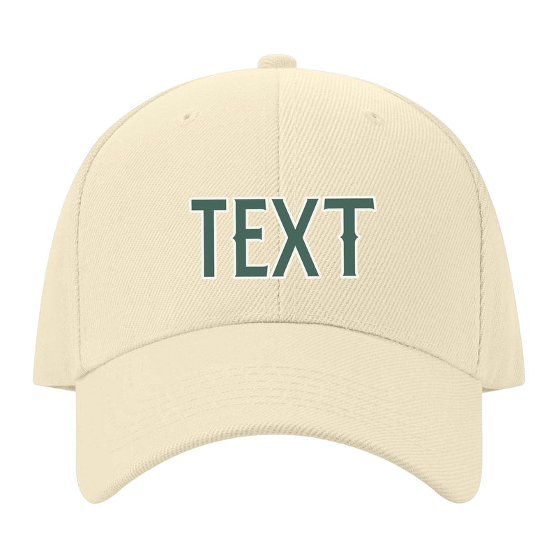 Custom Corn Silk Slate Gray Hat 05B21827