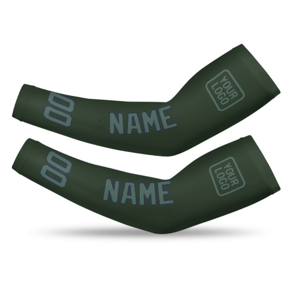 Custom Dark Green Blue Green Arm Sleeve