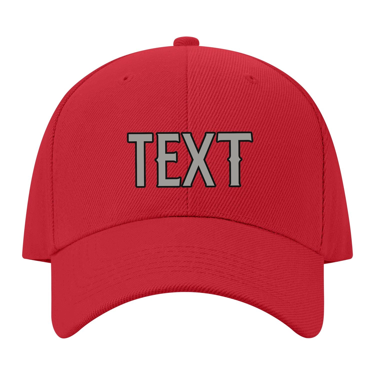 Custom Red Light Green Hat 06B21704