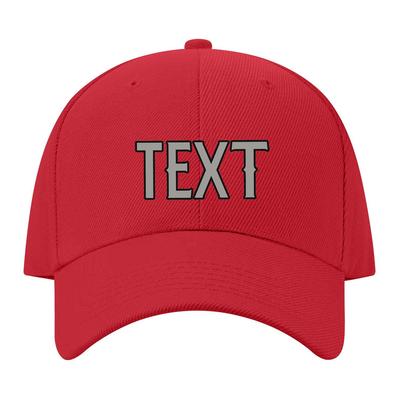 Custom Red Light Green Hat 06B21704
