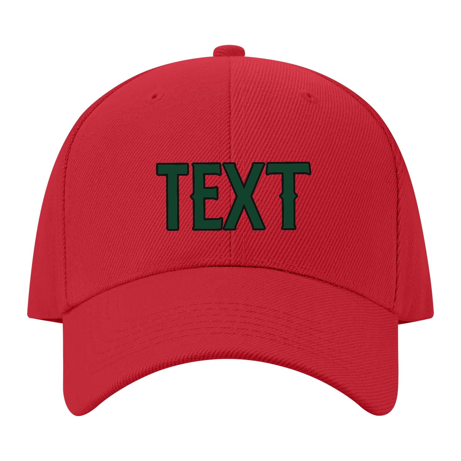 Custom Red Corn Silk Hat 06B21705