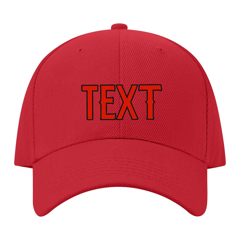 Custom Red Lavender Gray Hat 06B21712