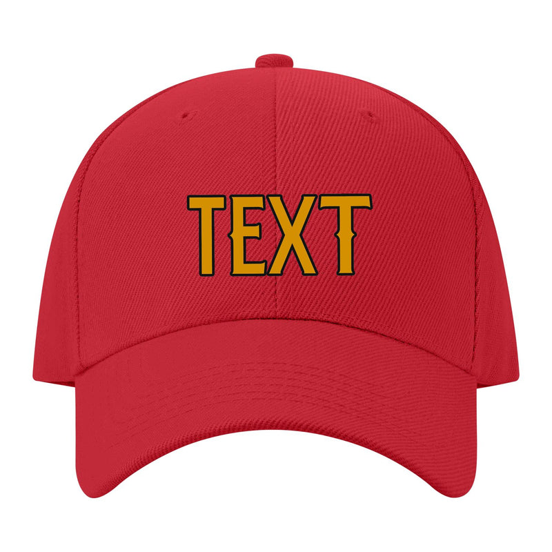 Custom Red Sky Blue Hat 06B21719