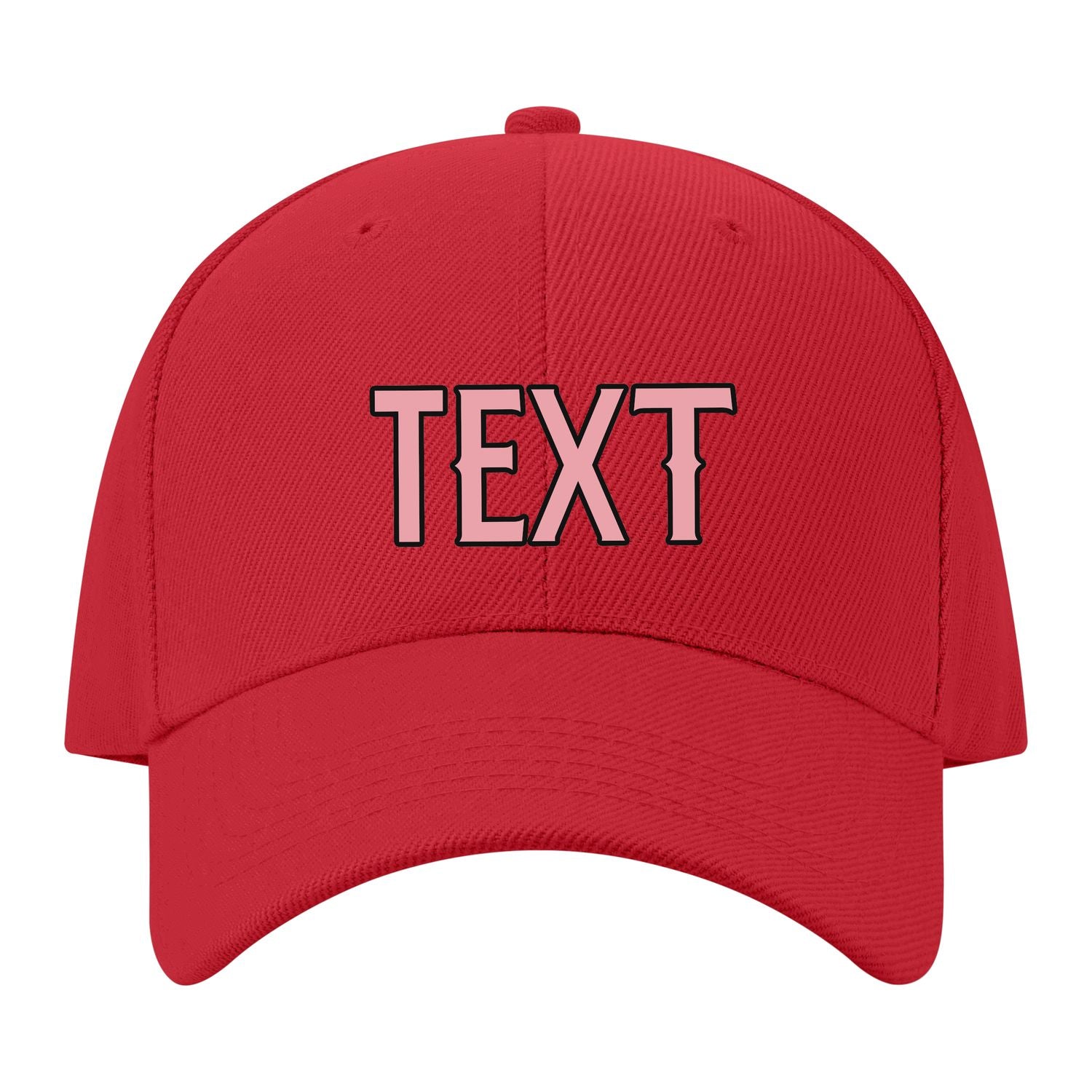 Custom Red Light Emerald Green Hat 06B21721