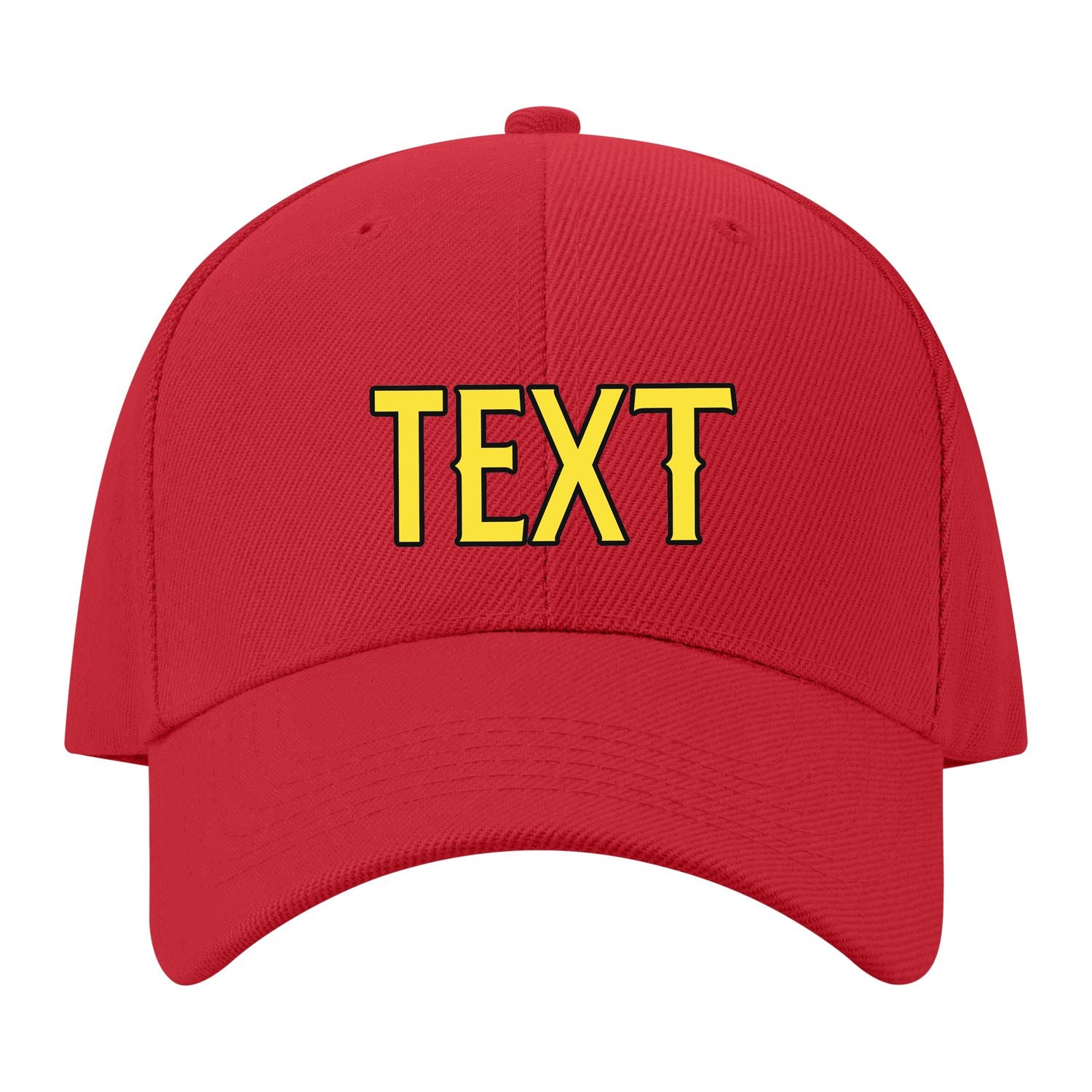 Custom Red Light Coral Red Hat 06B21726