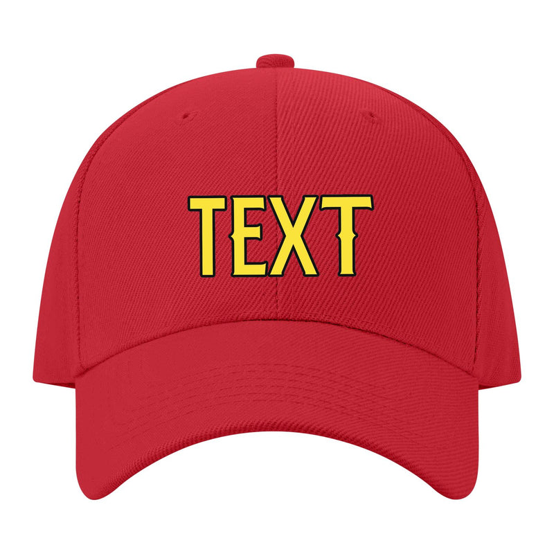 Custom Red Light Coral Red Hat 06B21726