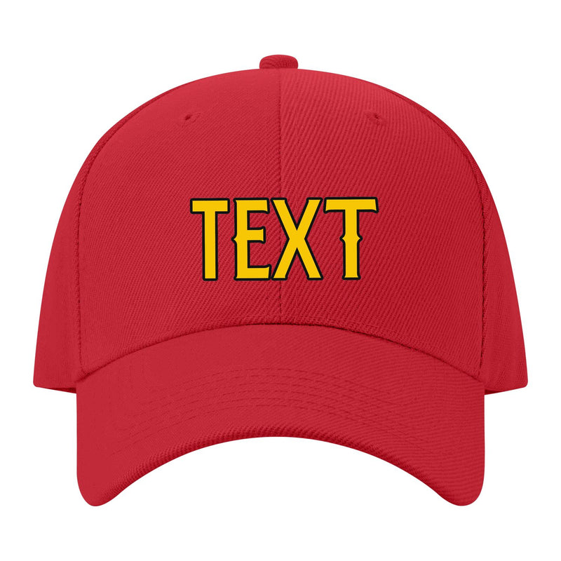 Custom Red Peach Powder Hat 06B21730