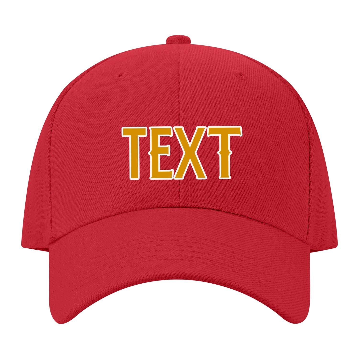 Custom Red Sky Blue Hat 06B21819
