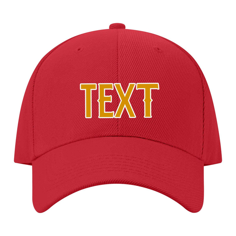 Custom Red Sky Blue Hat 06B21819