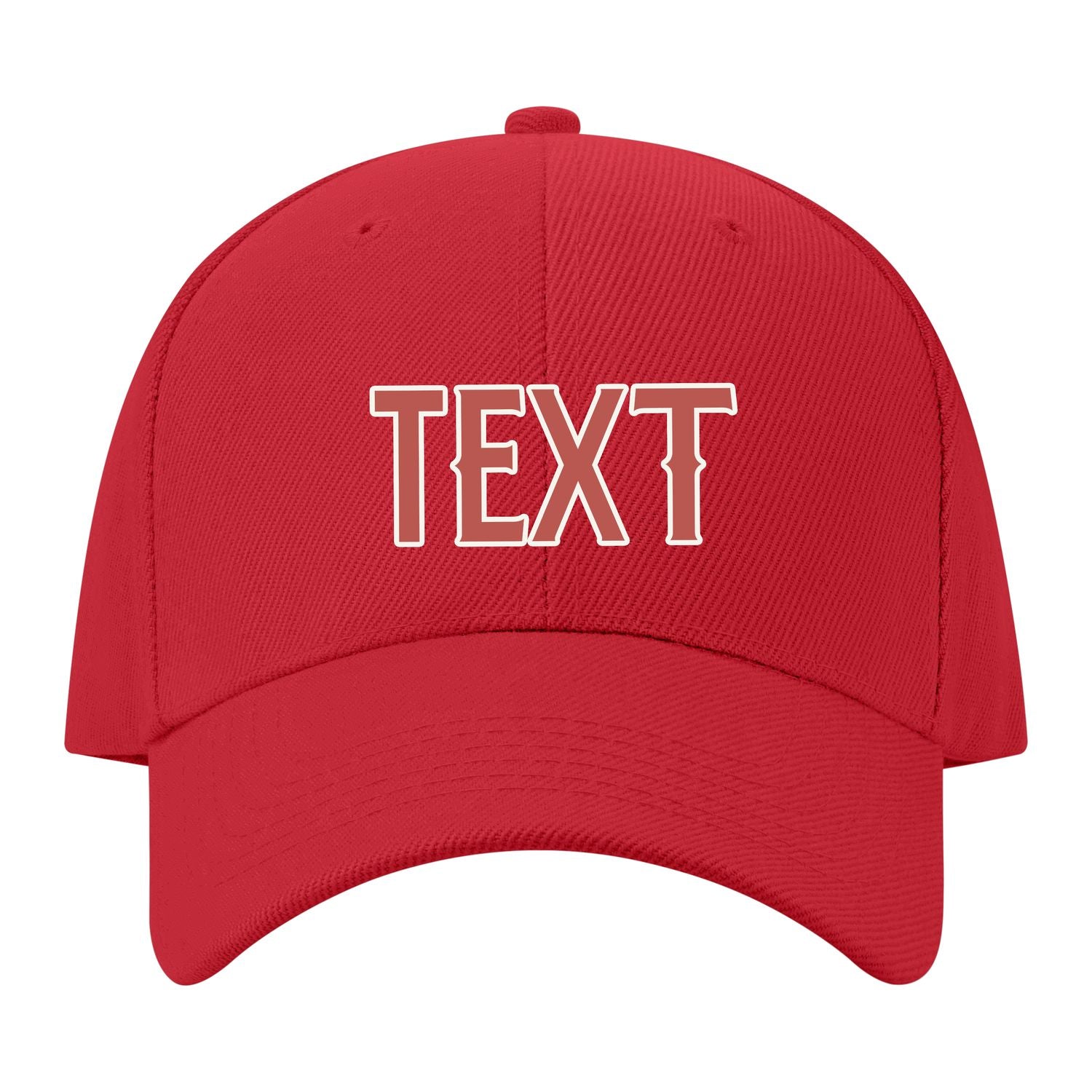 Custom Red Emerald Green Hat 06B21829