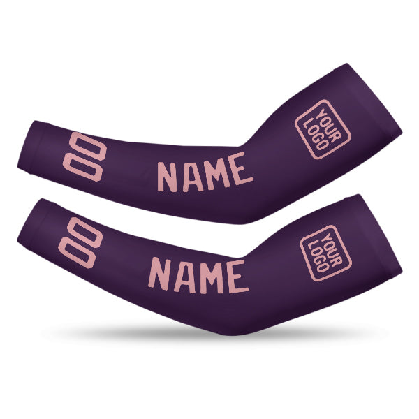 Custom Purple Light Pink Arm Sleeve