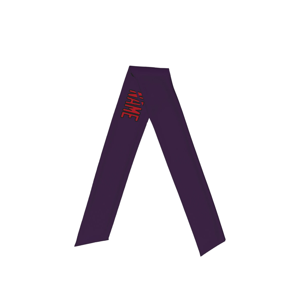 Custom Purple Red Headband