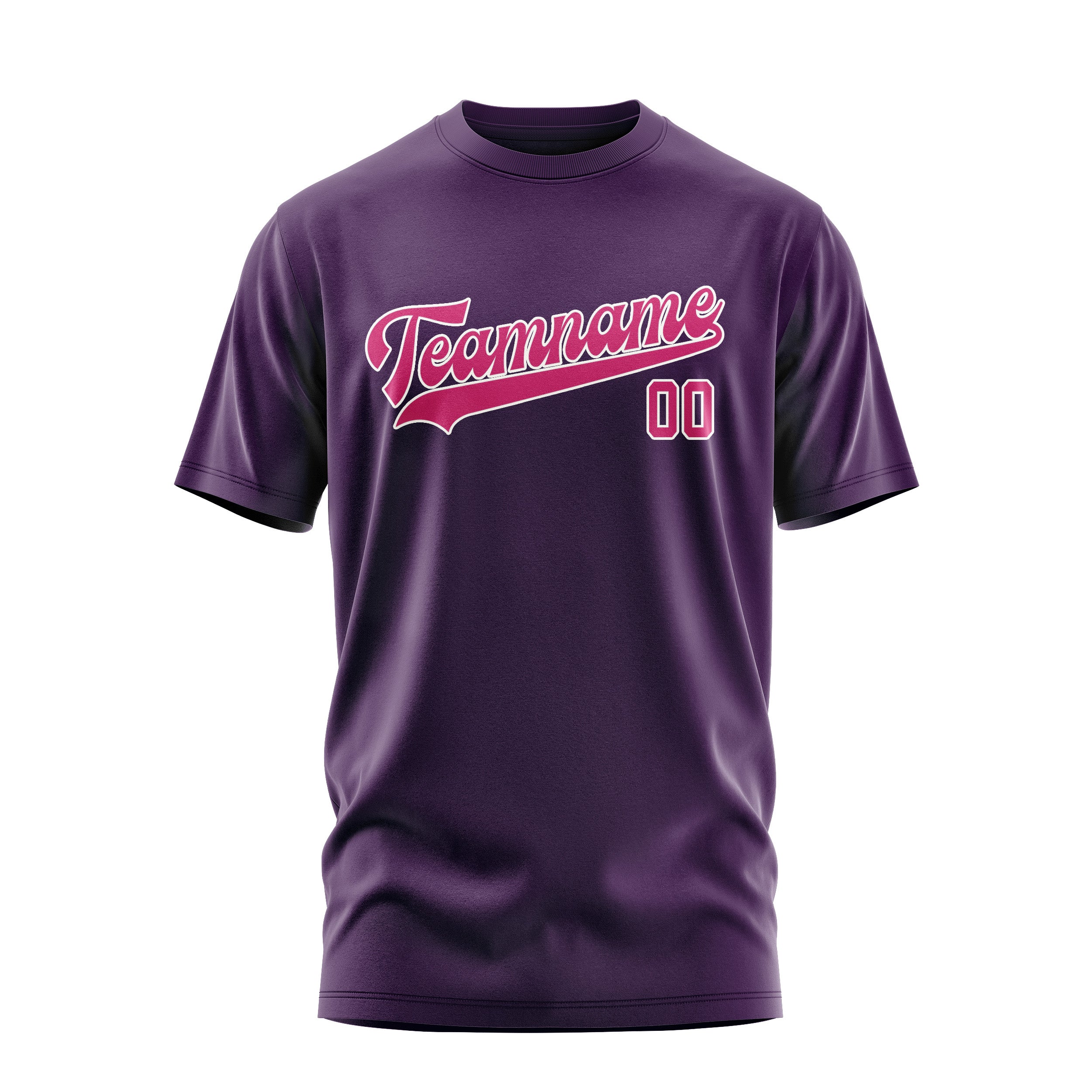Custom Purple Pink T-Shirt