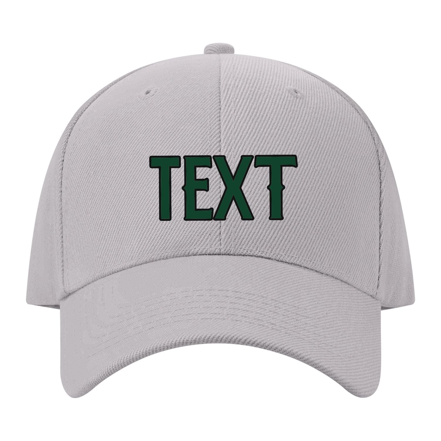 Custom Gray Corn Silk Hat 07B21705