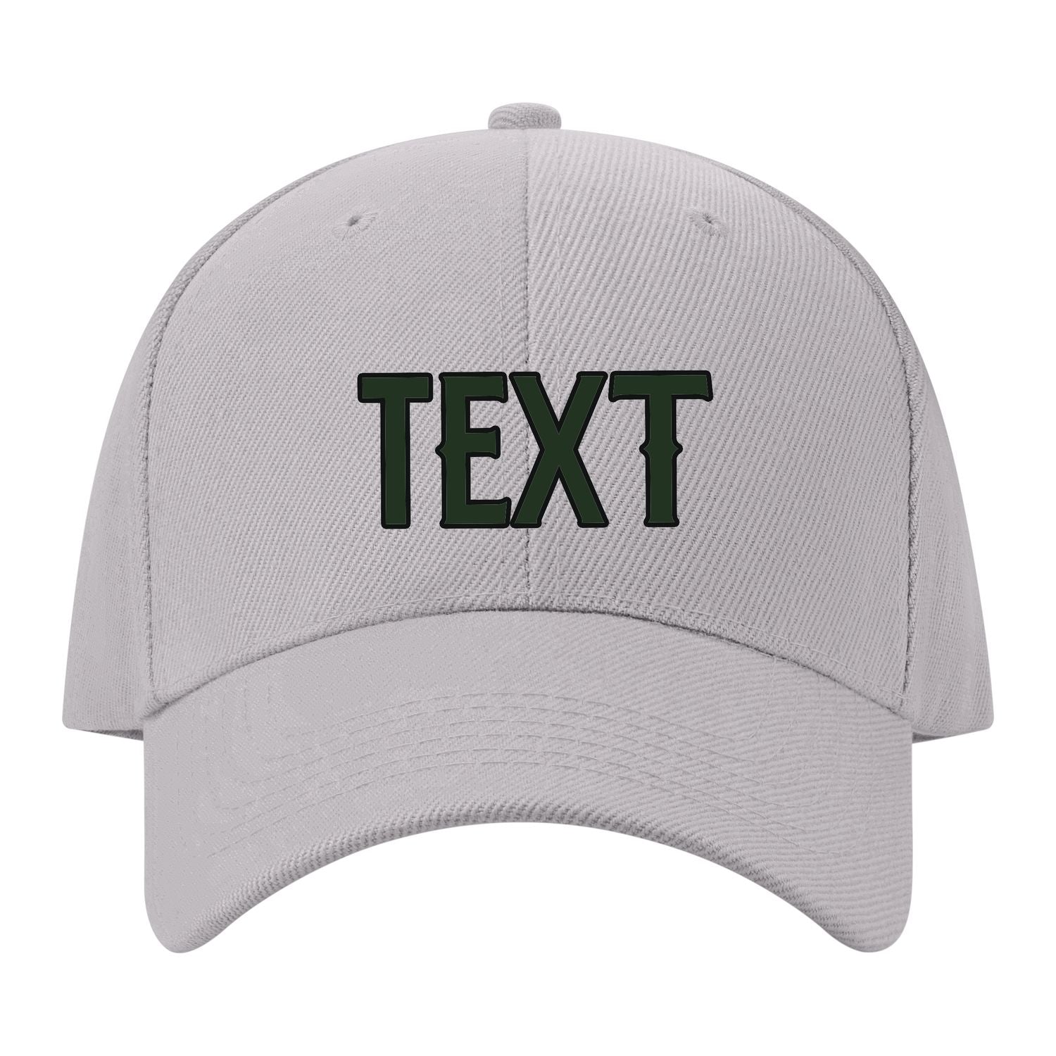 Custom Gray Red Hat 07B21706